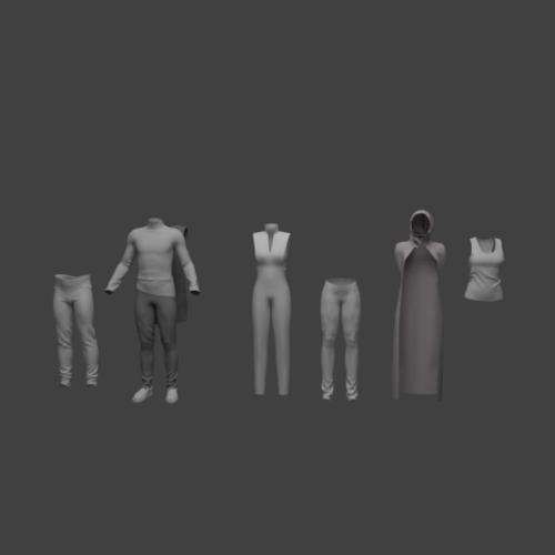 Set of clothes preview image